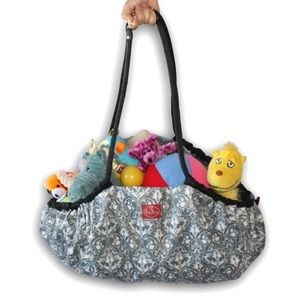 NWT 2 red hens grey toy nanny